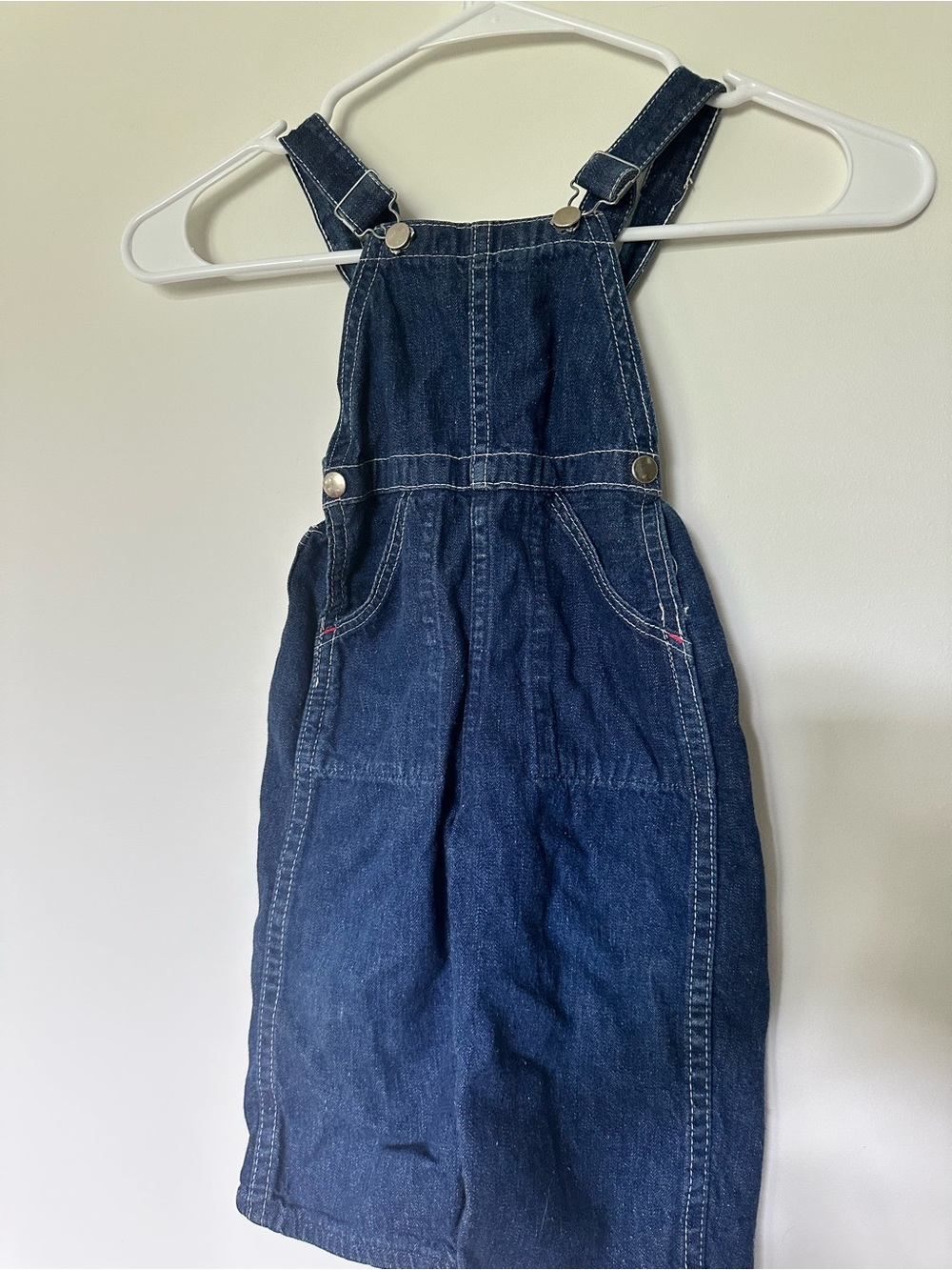 Vintage 40s/50s Blue Bell Kids Denim Overalls - Dark Denim